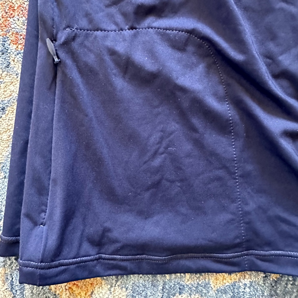 NWT Athleta womens north point rashguard navy blue size XL - Picture 6 of 6